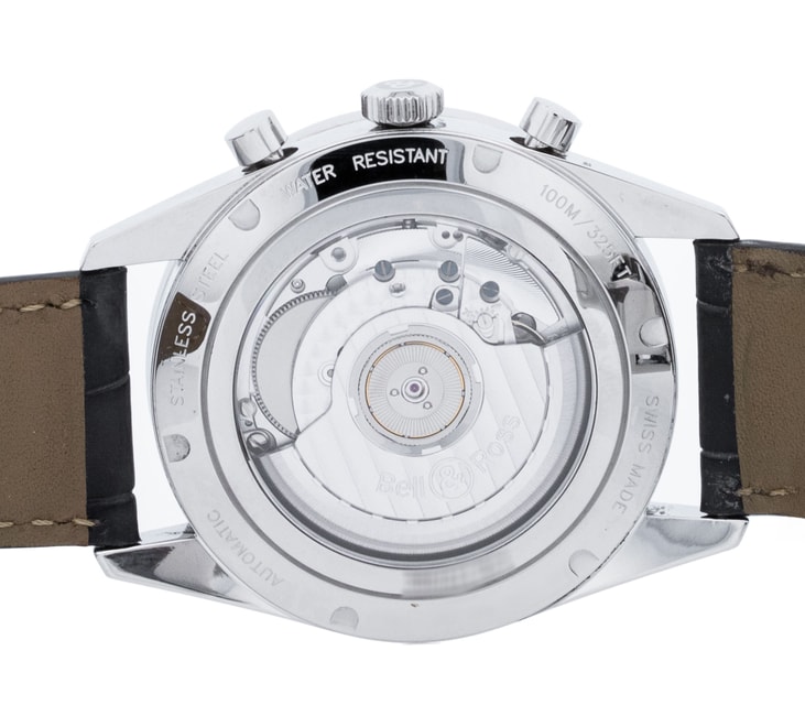 Bell and Ross Vintage 126 BRG126-BRN-ST/SCR Image 4